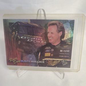 Rusty Wallace 1995 Press Pass Race Day #RD12 Miller Genuine Draft